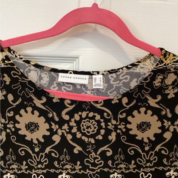 Beautiful NWOT Susan Graver dress..medium..lots of stretch - Picture 3 of 5